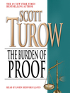 Cover image for The Burden of Proof